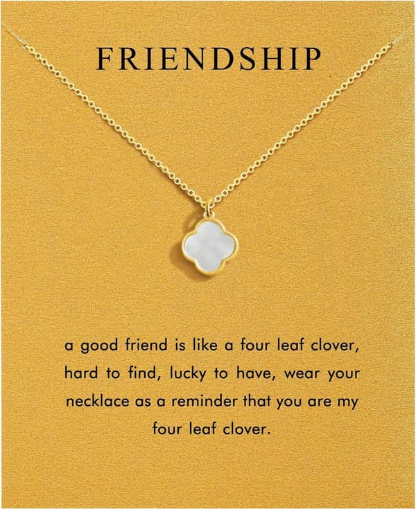 Butterfly Compass Cross Necklace for Women - Friendship Gift