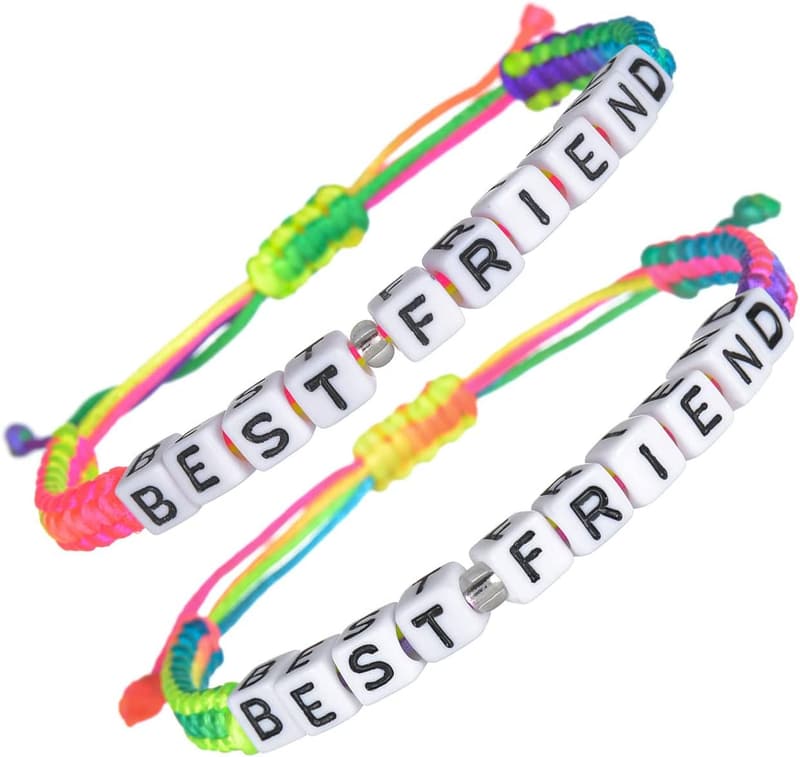 Friendship Bracelets - Handmade Braided Rope Gift for Girls
