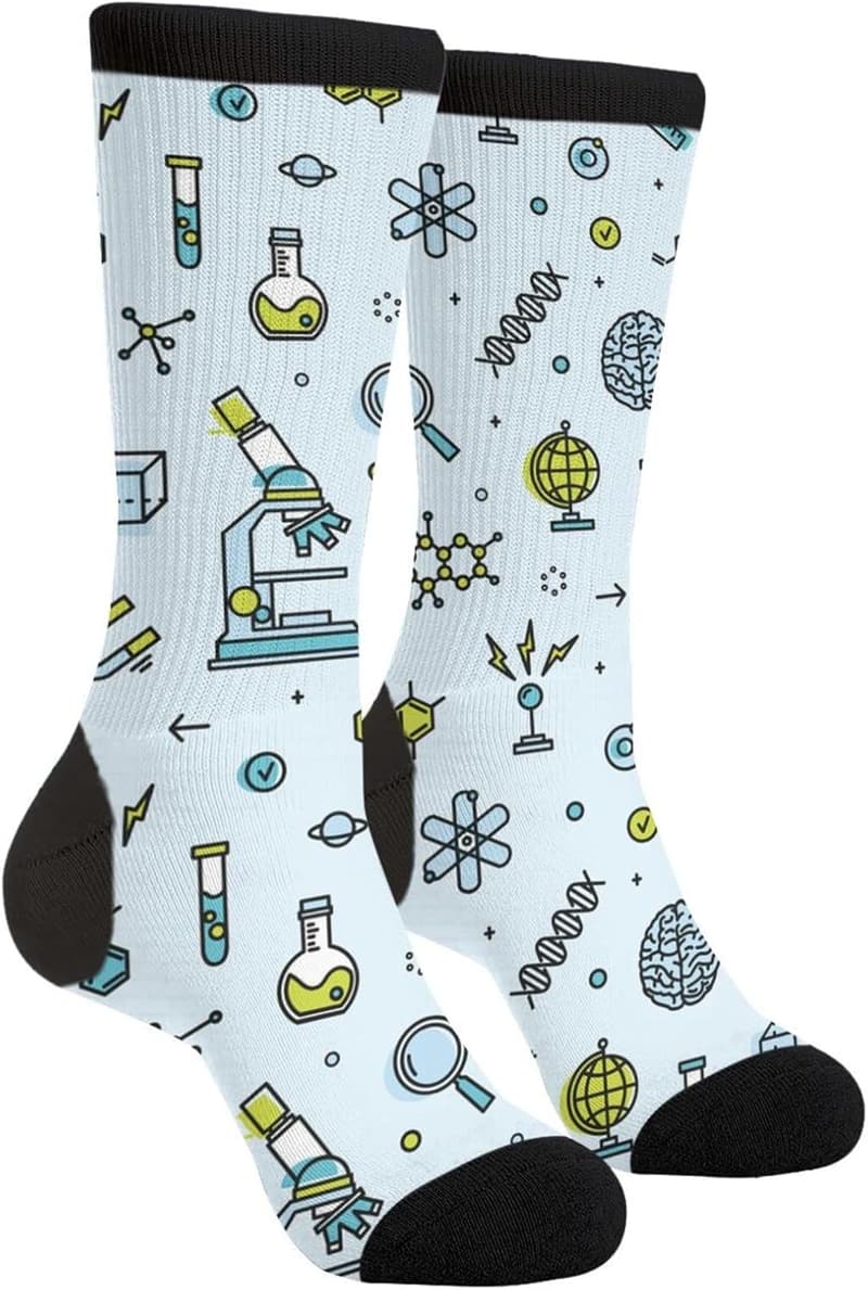 Funny Casual Unisex Novelty Crew Socks - Great Gift Idea