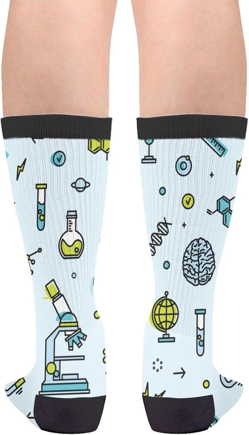 Funny Casual Unisex Novelty Crew Socks - Great Gift Idea