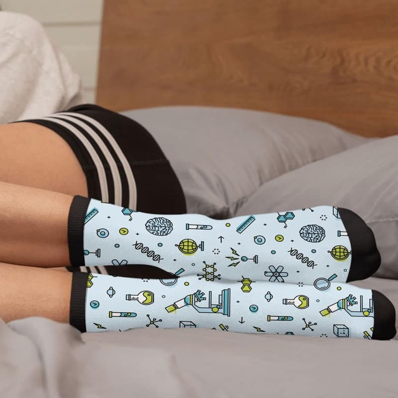 Funny Casual Unisex Novelty Crew Socks - Great Gift Idea
