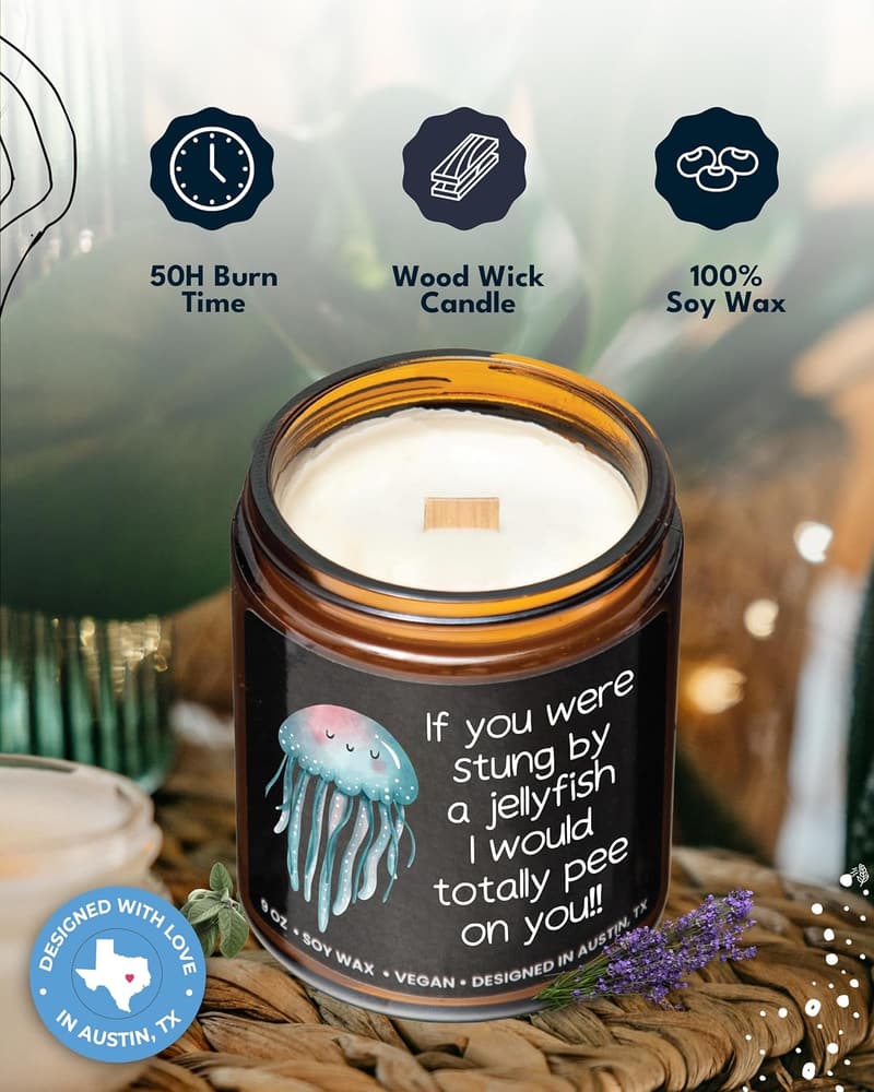 Funny Friendship Candle - Unique Gift for Best Friends