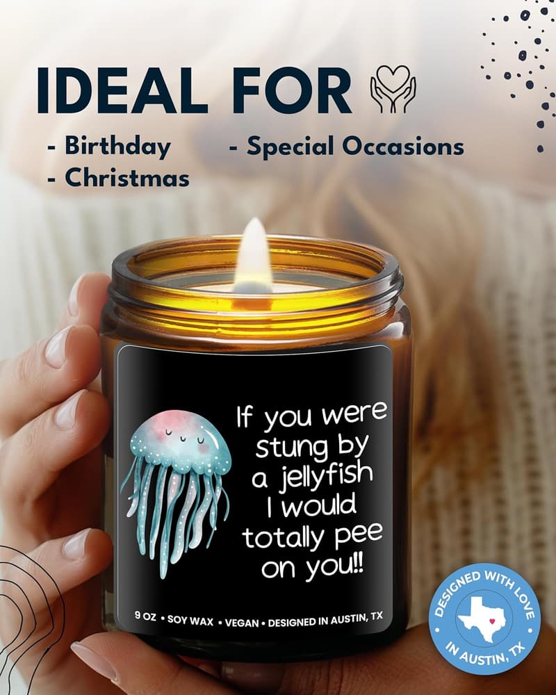 Funny Friendship Candle - Unique Gift for Best Friends