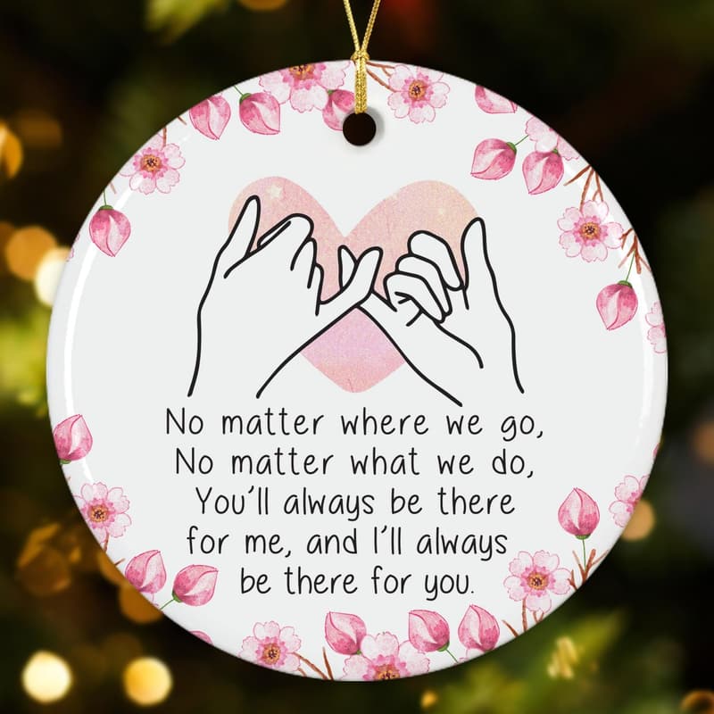 Birthday Gift - Ceramic Ornaments for Friends and Besties
