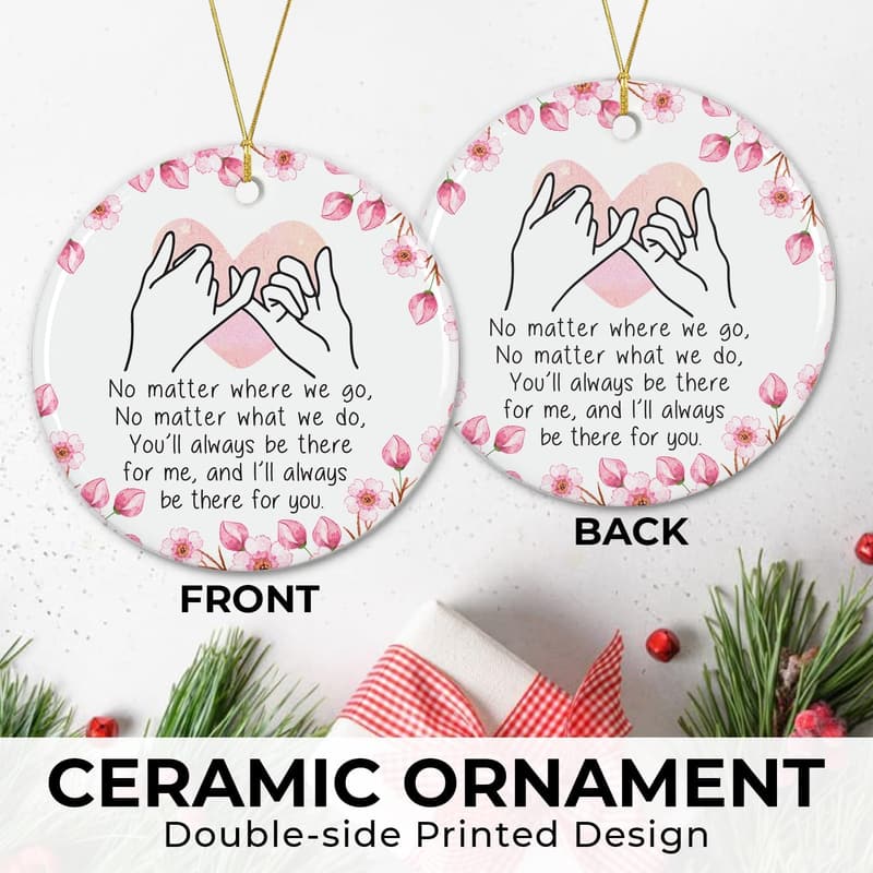 Birthday Gift - Ceramic Ornaments for Friends and Besties