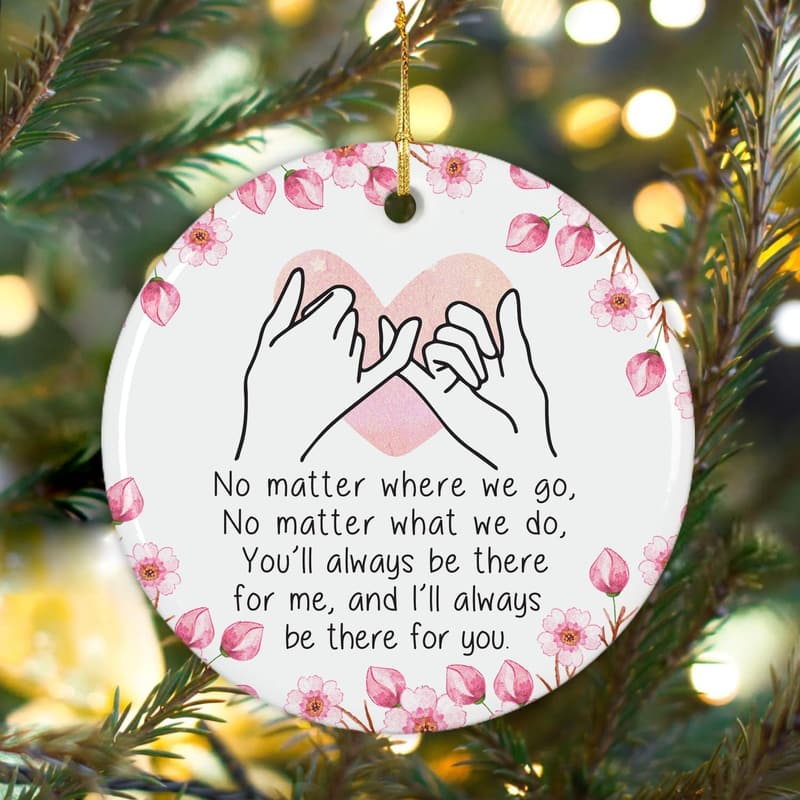 Birthday Gift - Ceramic Ornaments for Friends and Besties