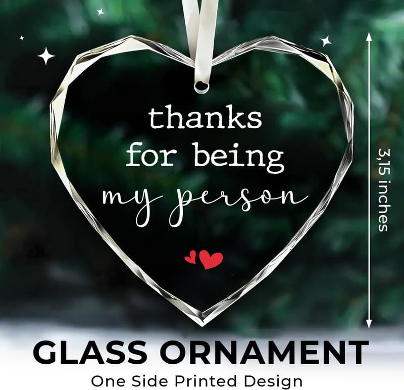 Birthday Gifts for Women - Best Friend Thank You Ornaments