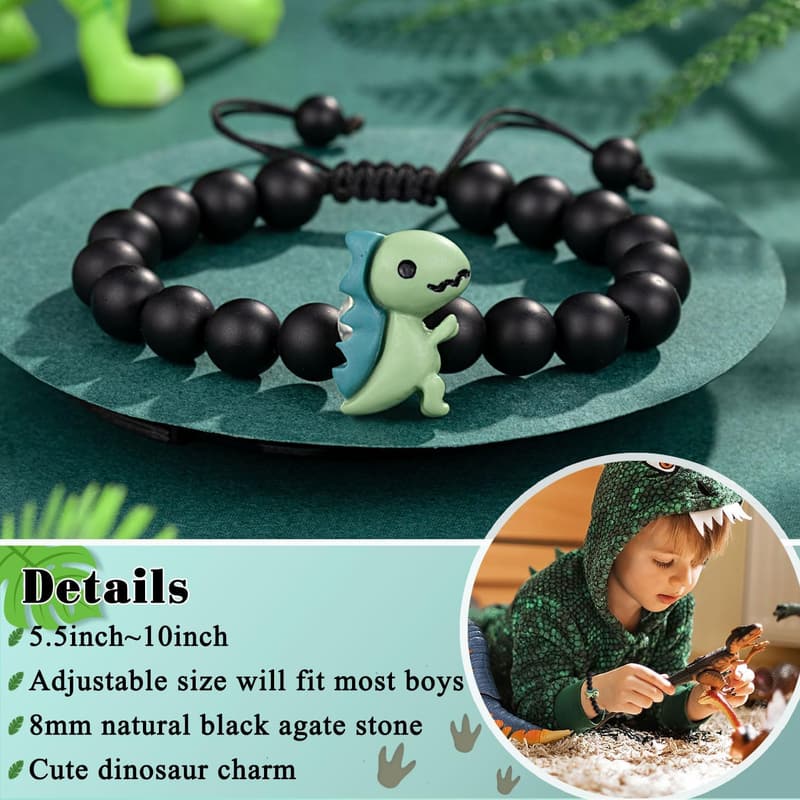 Dinosaur Bracelet for Boys - Perfect Gift for Birthdays