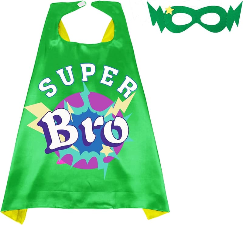 Big Brother Dress-Up Superhero Cape & Mask for Kids