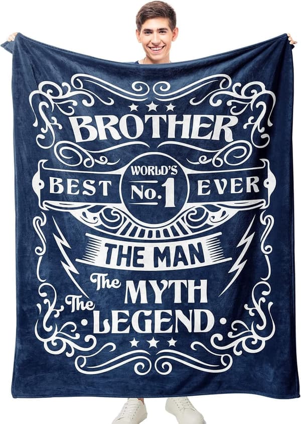 Big Brother Throw Blanket - Perfect Gift for Birthdays & Celebrations