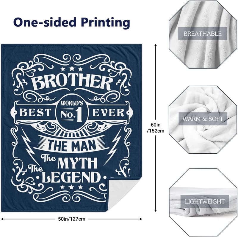 Big Brother Throw Blanket - Perfect Gift for Birthdays & Celebrations