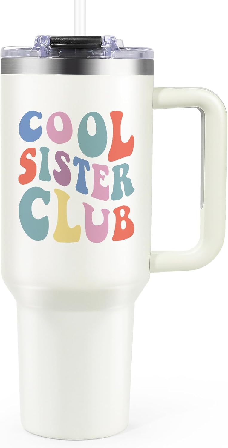 Birthday Gift for Sister - 40oz Personalized Tumbler