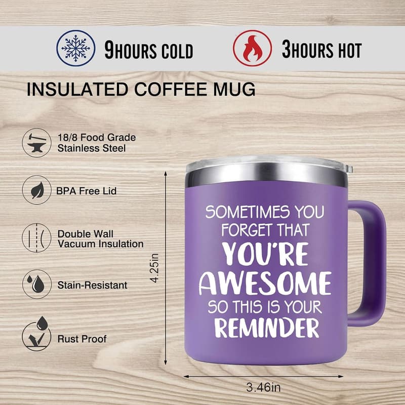 Inspirational Birthday Mug for Women - 