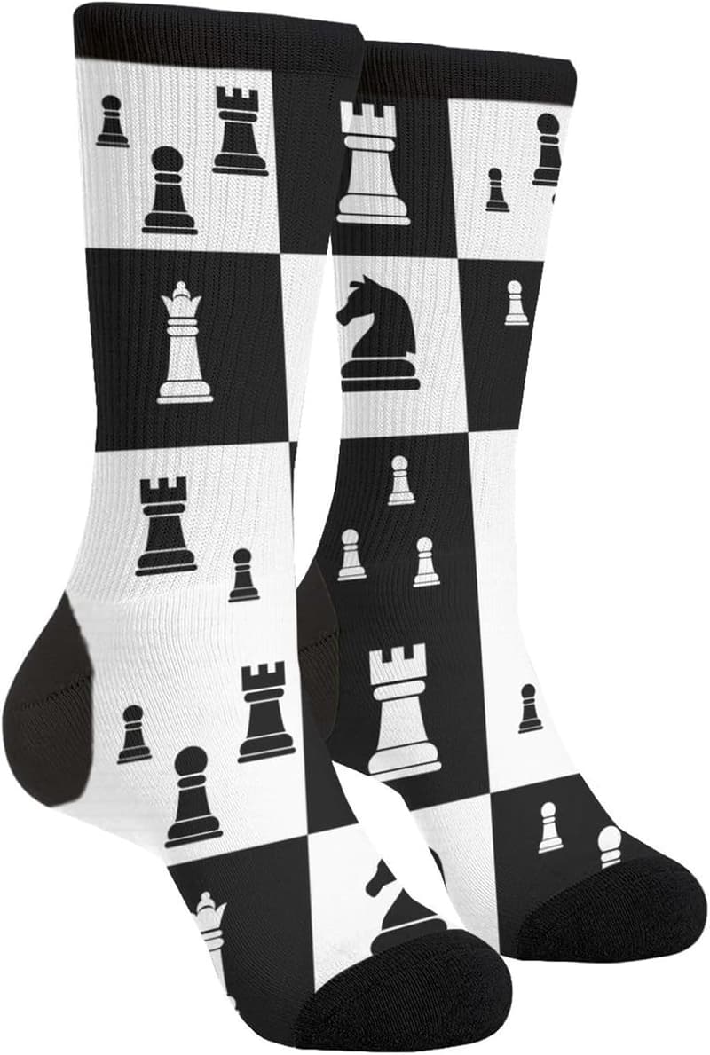 Funny Casual Crew Socks for Men and Women - Comfortable Novelty Design