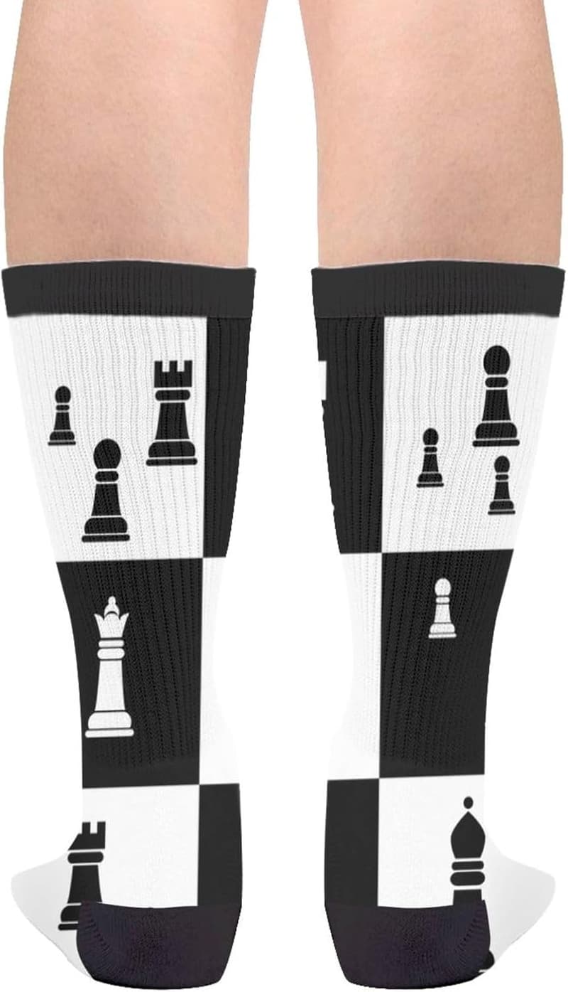 Funny Casual Crew Socks for Men and Women - Comfortable Novelty Design