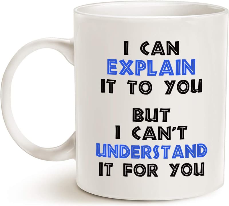 Funny Engineer Coffee Mug - 11 oz White Cup Gift
