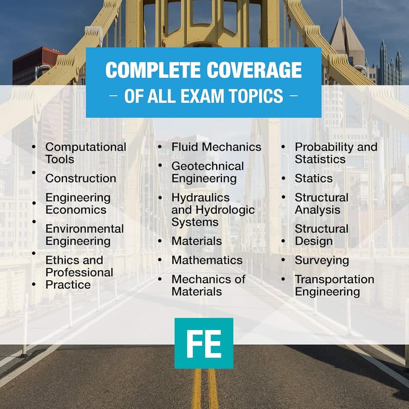 FE Civil Review Manual – Comprehensive Guide for Exam Preparation