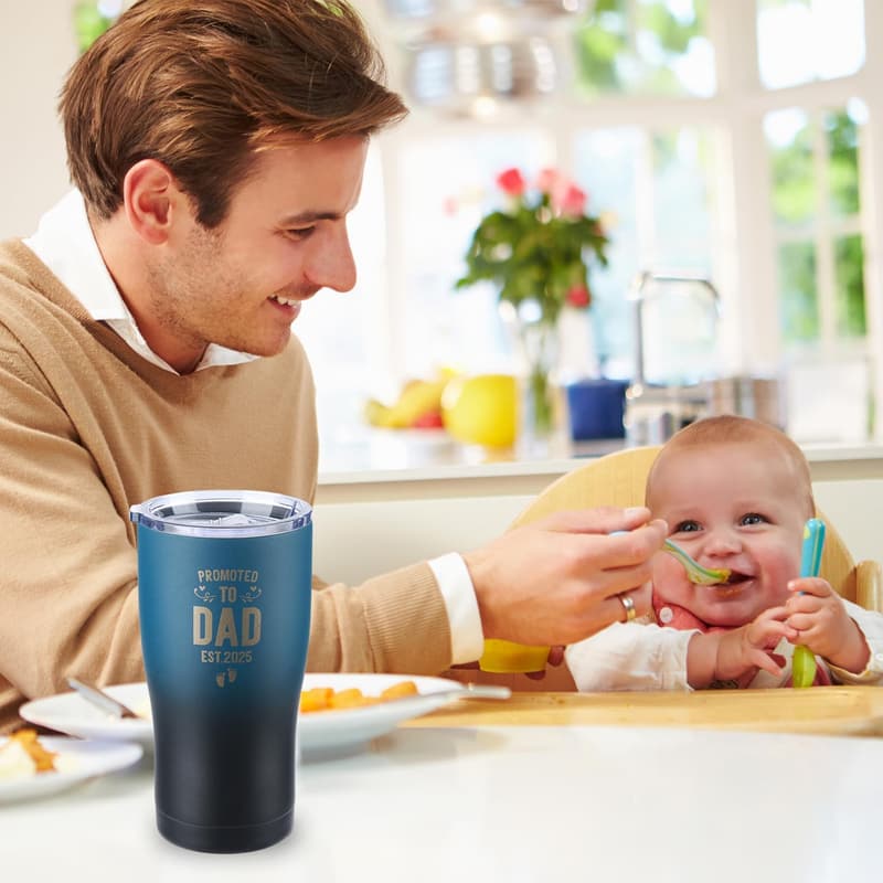 New Dad 2025 Tumbler - Perfect Gift for Expecting Fathers