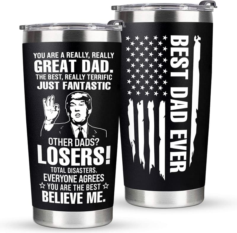 Father's Day Gift - Best Dad Ever 20 Oz Tumbler