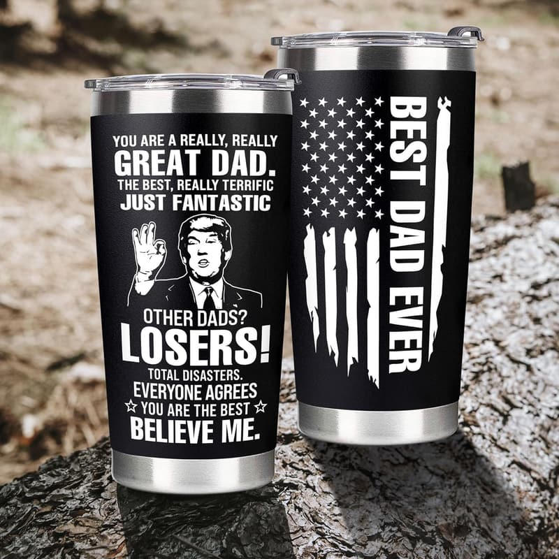 Father's Day Gift - Best Dad Ever 20 Oz Tumbler