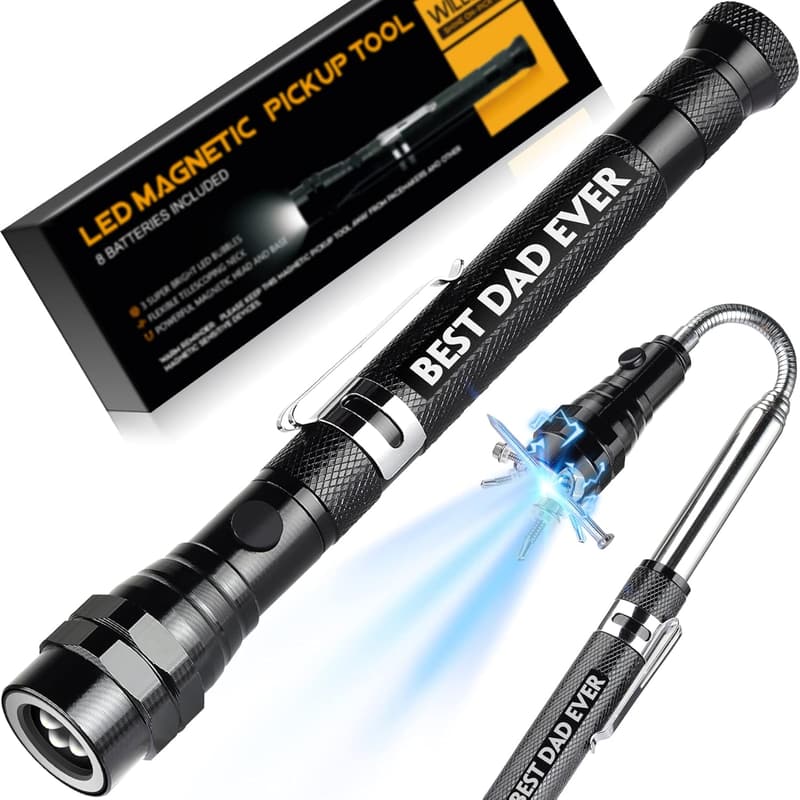 Magnetic Pickup Tool - Practical Gift for Dad