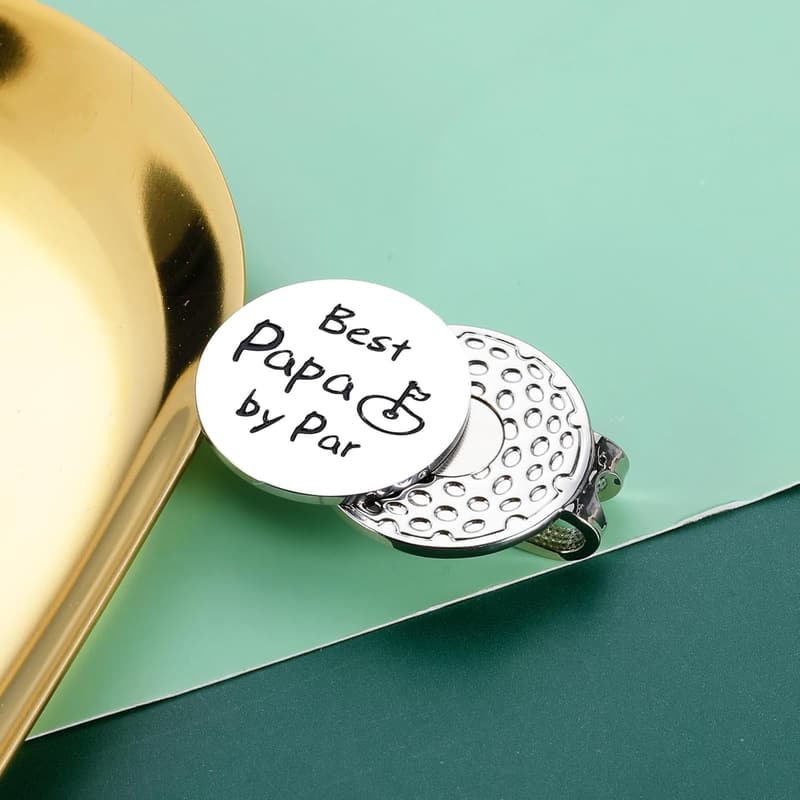 Father's Day Golf Ball Marker Gift for New Dads