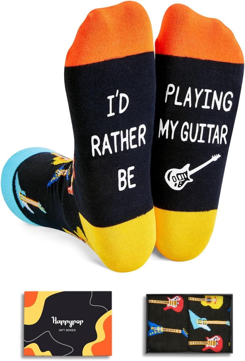 Heavy Metal Horror Movie Socks for Music Lovers