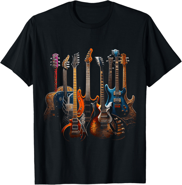 Guitarist Gift T-Shirt for Music Lovers