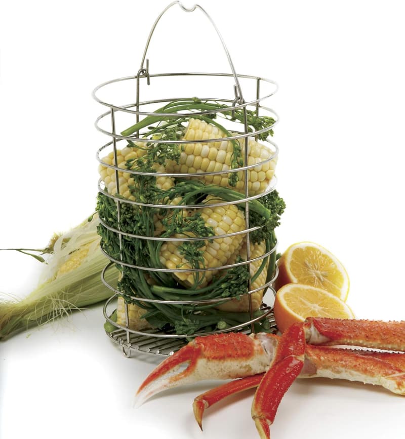 Stainless Steel Vertical Cooker/Steamer Set, 3 Pieces