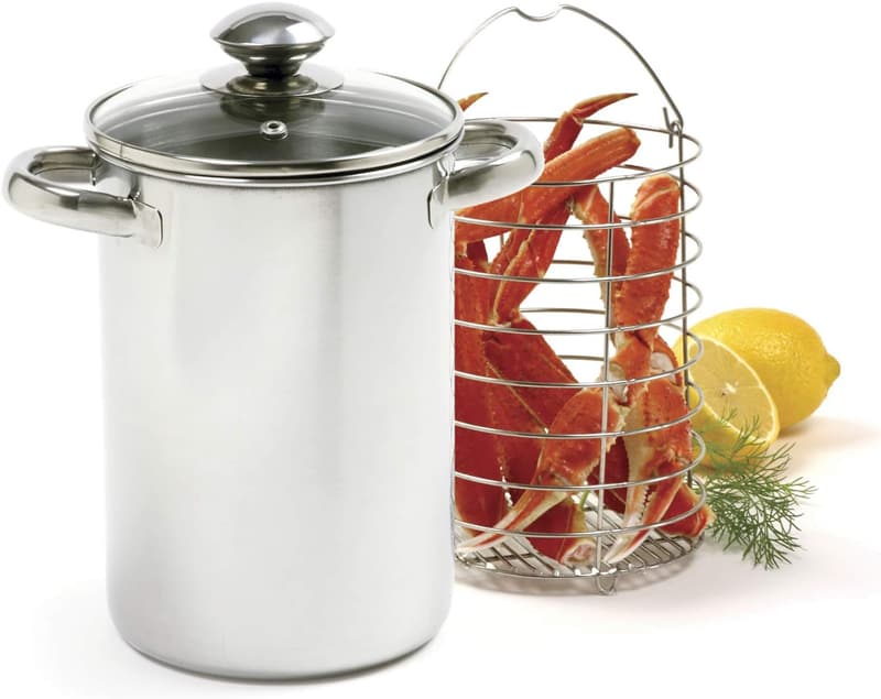 Stainless Steel Vertical Cooker/Steamer Set, 3 Pieces