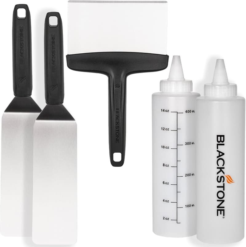 Professional Grade Cooking Tool Kit - 5 Pieces with Cookbook