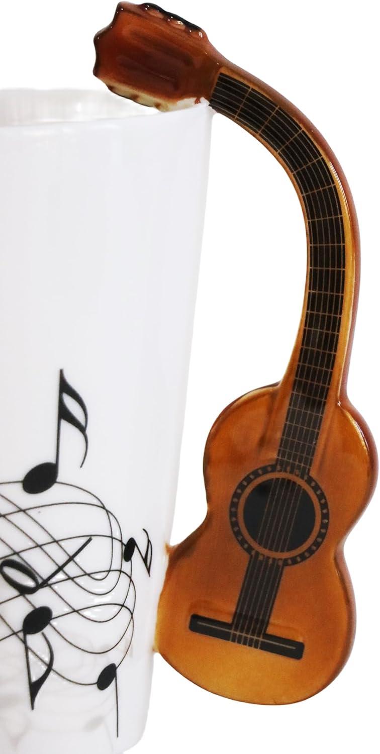 Music Note Ceramic Mug - Unique Gift for Music Lovers