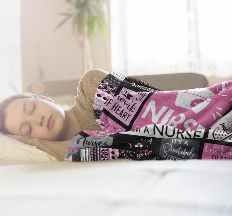 Nurse Appreciation Blanket Gift for Women - 60