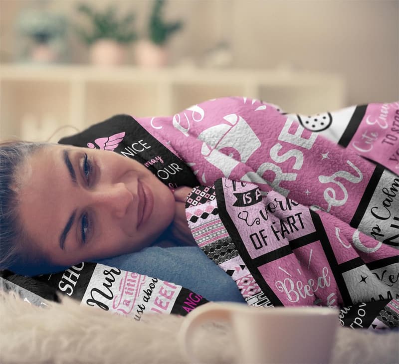 Nurse Appreciation Blanket Gift for Women - 60