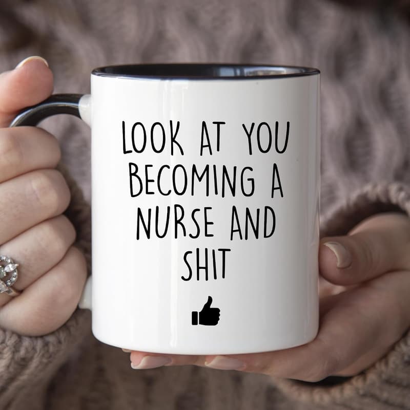 Nursing Graduation Coffee Mug - 11オズ, Gifts for Nurses