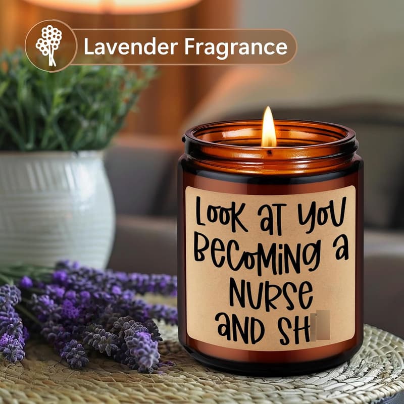 Nursing Graduation Candle Gift for New Nurses