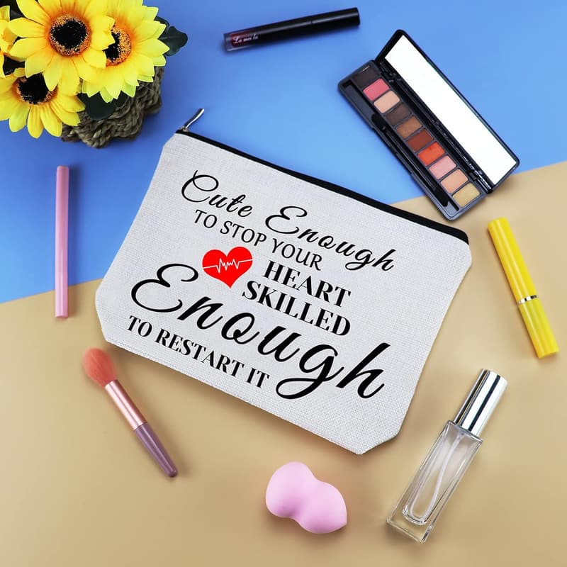Nurse Appreciation Makeup Bag for Women - Graduation Gift