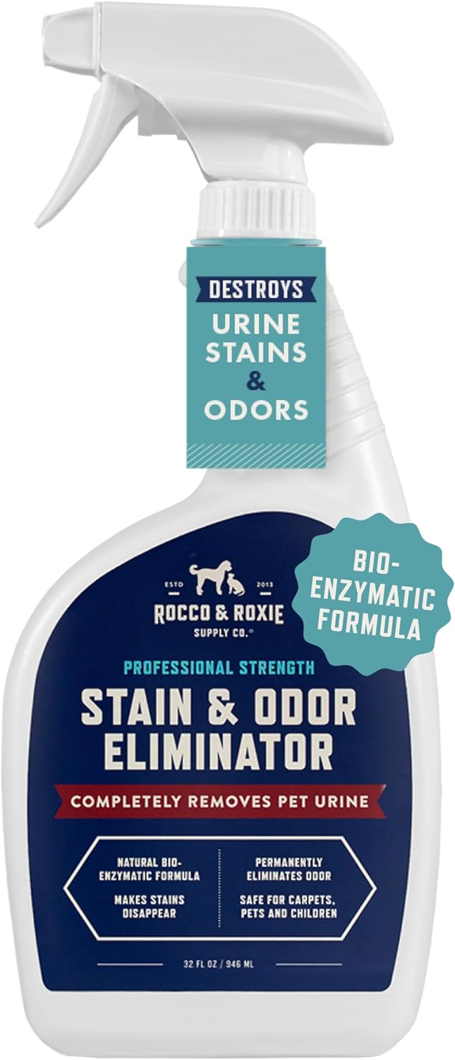 Pet Odor Eliminator Spray, 32oz Enzyme Cleaner for Home
