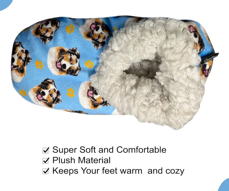 Cozy Chihuahua Women's Slippers with Non-Skid Bottom