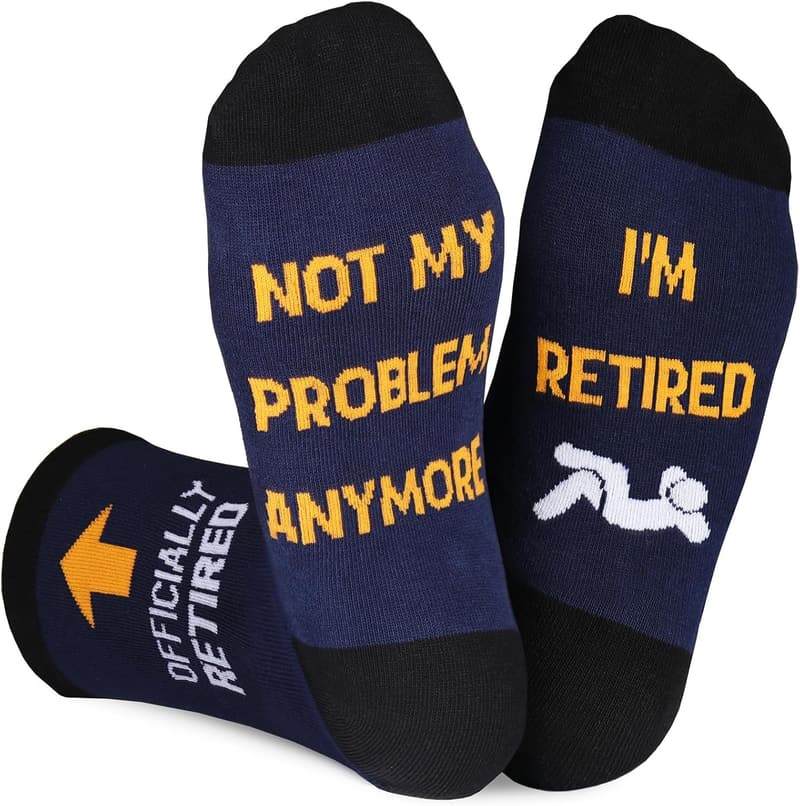 Birthday Socks for Dad - Fun Gift for Men