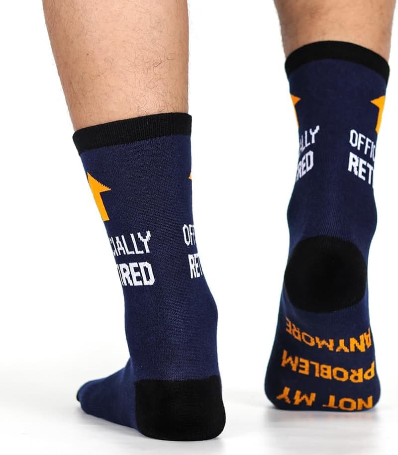 Birthday Socks for Dad - Fun Gift for Men