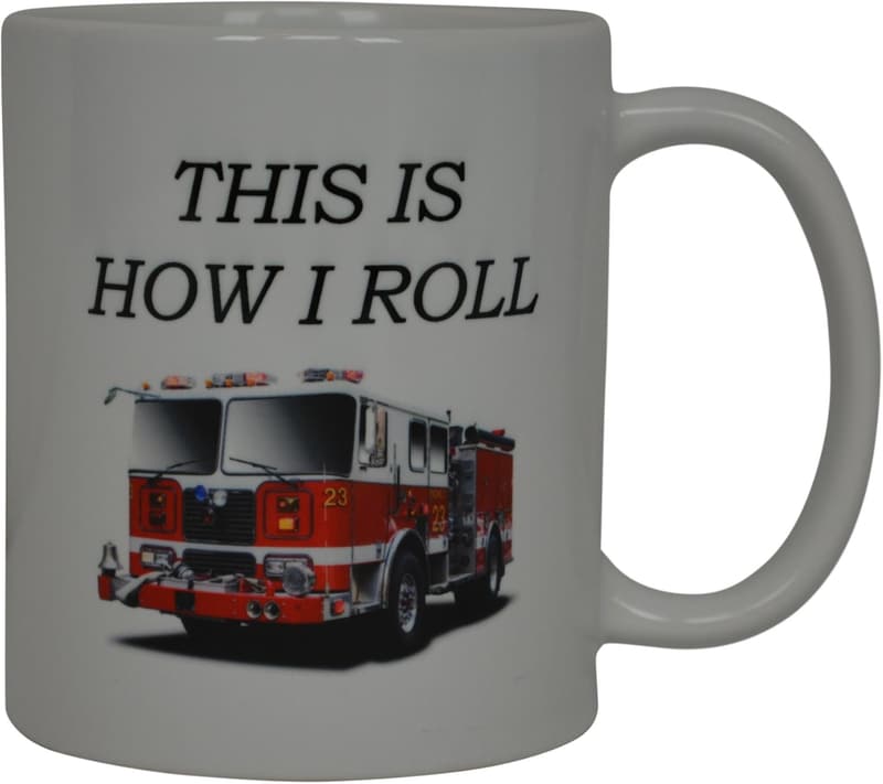 Firefighter Coffee Mug - Rogue River Tactical Novelty Cup