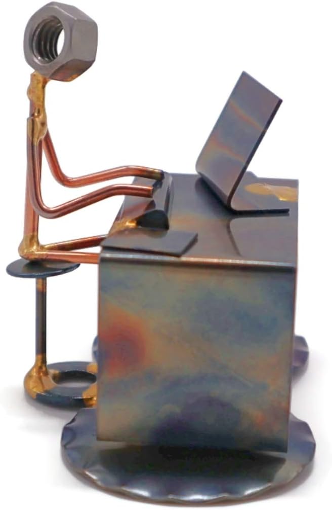 Handmade Metal Sculptures - Unique Desk Accessories for Developers