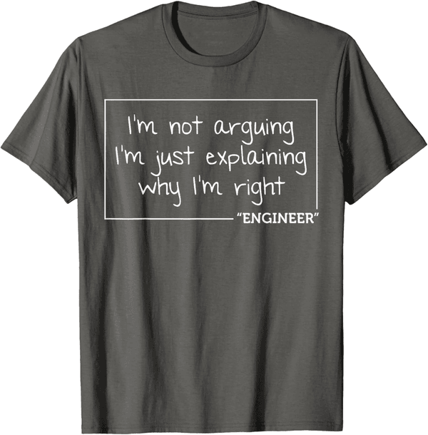 Funny Engineering T-Shirt | Gift for Engineers