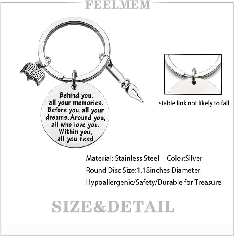Novelist's Keychain - Gift for Aspiring Authors