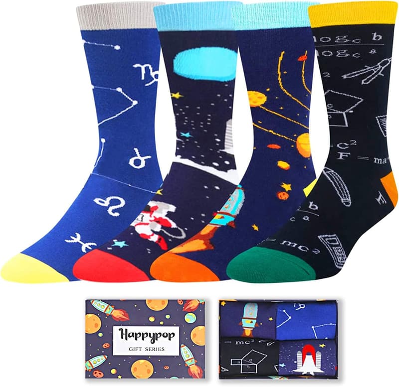 Doctor Patient Socks for Math & Space Enthusiasts