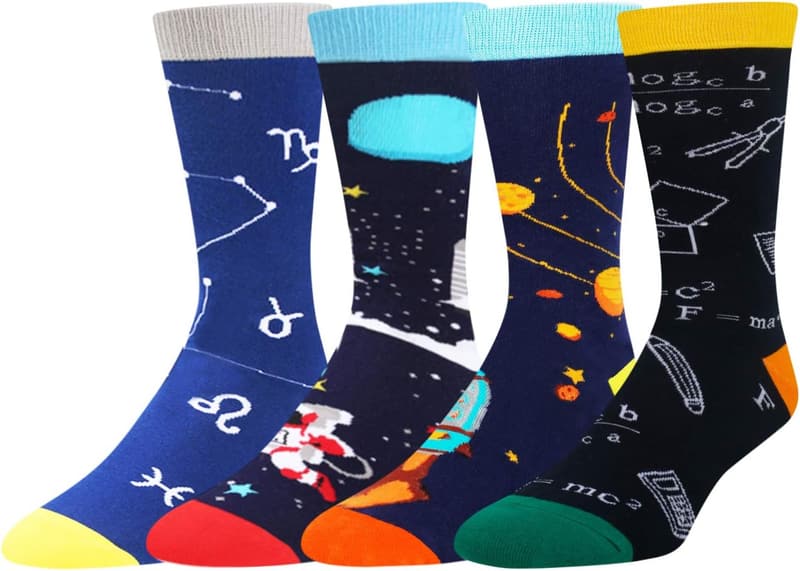 Doctor Patient Socks for Math & Space Enthusiasts