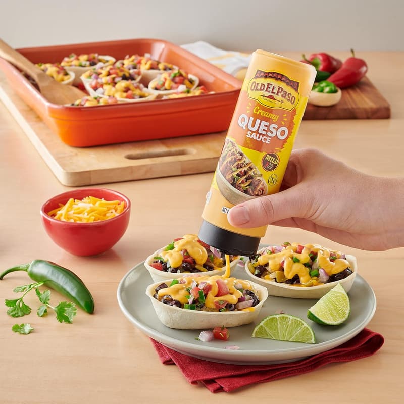 Old El Paso Creamy Queso Taco Dip - 9 oz. (Pack of 2)