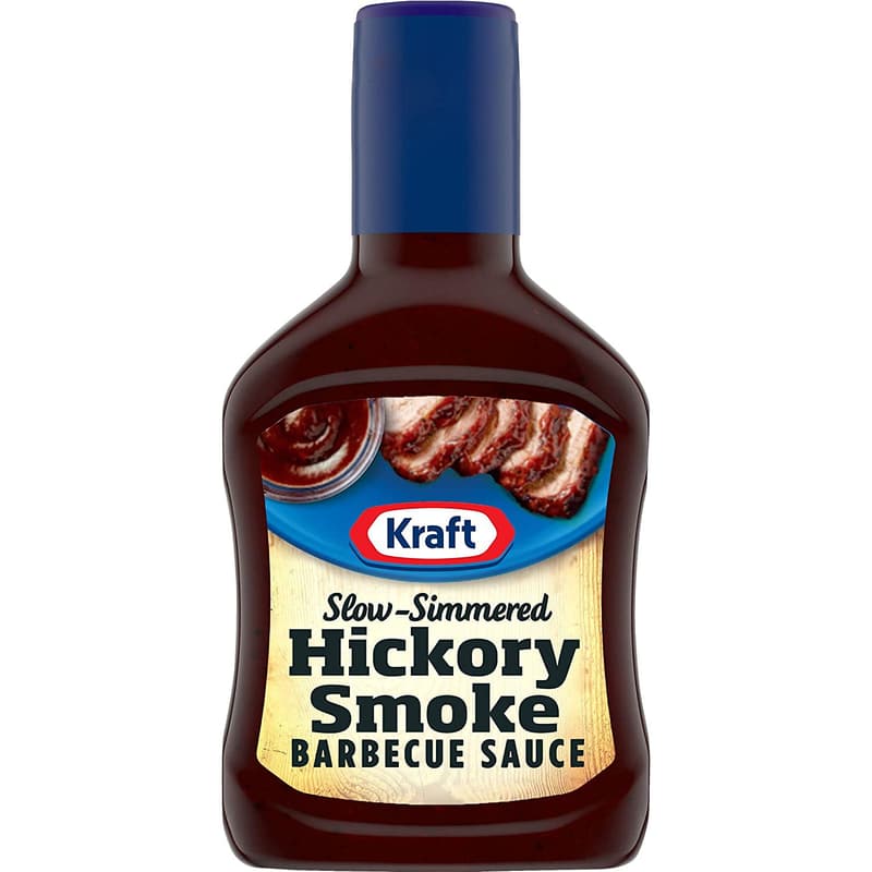 Kraft Hickory Smoke Barbecue Sauce, 17.5 oz (Pack of 2)