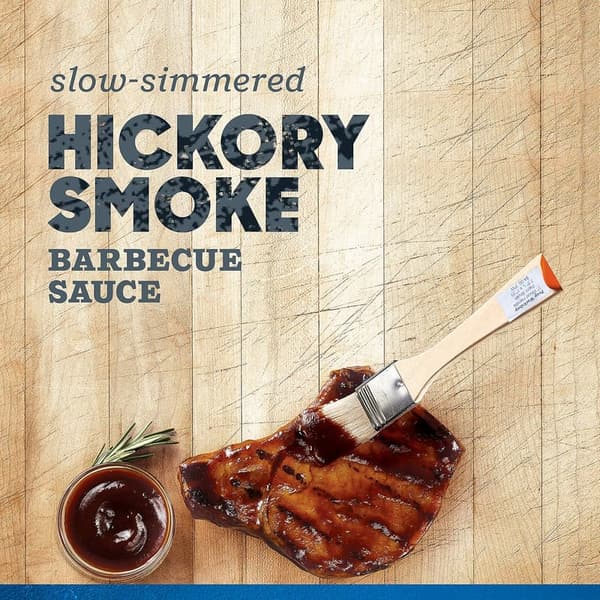 Kraft Hickory Smoke Barbecue Sauce, 17.5 oz (Pack of 2)